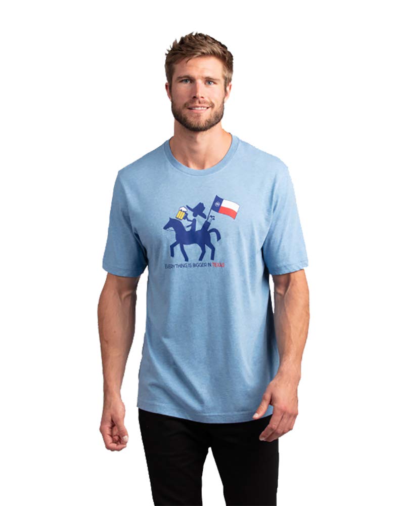 Texmex Heather Grey X-Large by TravisMathew – Cotton, Blue