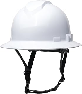 Pyramex Ridgeline Type 2 Full Brim Hard Hat, Non-Vented, 6-Point Ratchet