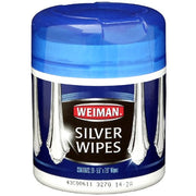 20CT Silver Wipes (Pack of 4) by Weiman – 20 Count (Pack of 4), Silver, Pack of 4