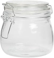 Apothecary Jar by American Metalcraft – 1 Count (Pack of 1), 16.0 fluid_ounces, Glass, Clear, Model HMJ4