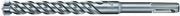 Makita A-54455 3D Plus Carbide Drill (SDS Plus Shank) Diameter 0.5 inches (12.7 mm), Total Length 6.5 inches (165 mm)