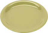 G.E.T. Enterprises NP-6-AV Avocado 6.5" Narrow Rim Plate (Pack of 12)