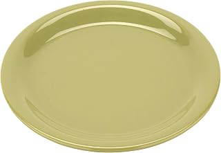 G.E.T. Enterprises NP-6-AV Avocado 6.5" Narrow Rim Plate (Pack of 12)