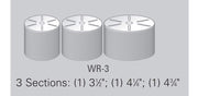 DISPENSE-RITE 3 Section / Black / 1 Cup Holders