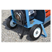 Sure Flame Wheel Kit for Sure Flame S by Heat Wagon Inc – 16"L x 6"W x 5"H, Rubber, Black, Model SWK1