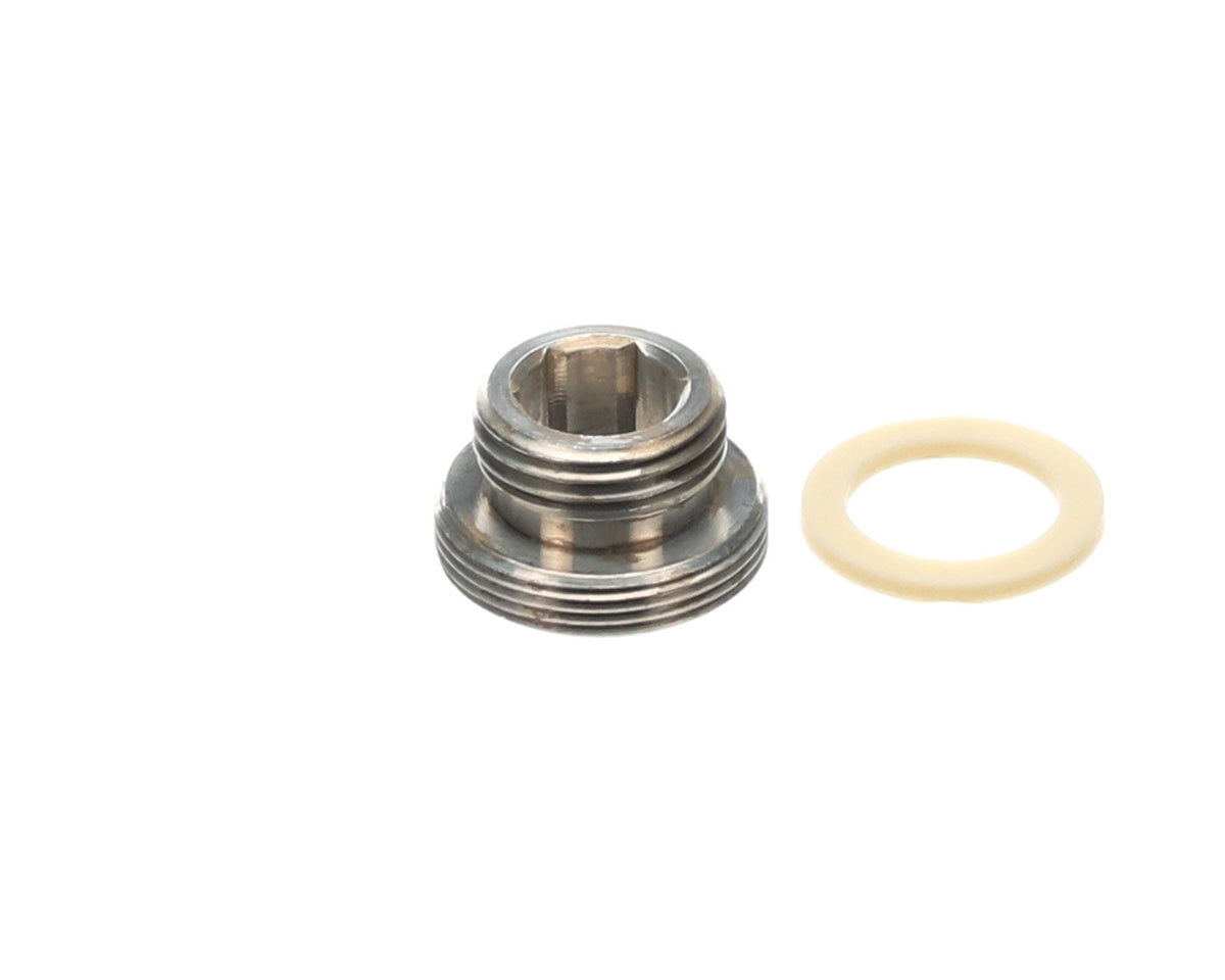 044A Adapter for B-0199-02 Aerators by T&S Brass – not_applicable, Chrome plated brass, White, Model 1031-Yosemitei5