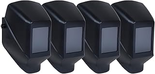 Jackson Safety Fixed Shade HSL 100 Welding Helmet, with 386 Cap Adapter, Black, 4 Units/Case, 14973