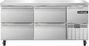 CRA68-D Refrigerated Base Worktop Unit, 68" W, With Drawers