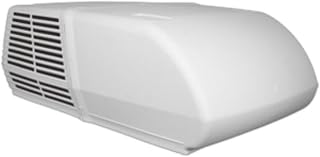 Coleman Mach 48209-0950 Mach 15, 15,000 BTU Power Saver A/C, Soft Start, Polished White, Wood Skid