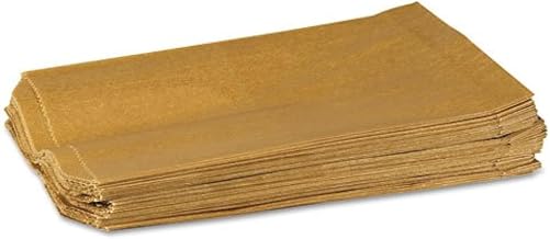 HOSPECO Napkin Receptacle Liner, Kraft Waxed Paper, 500/Carton