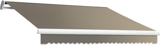 Awntech Retractable Awning Manual 24'W x 10'D x 10" H Taupe