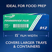 Reynolds 2,000 Sq Ft / Clear / 15in - 2000 Sq Ft Plastic Wrap