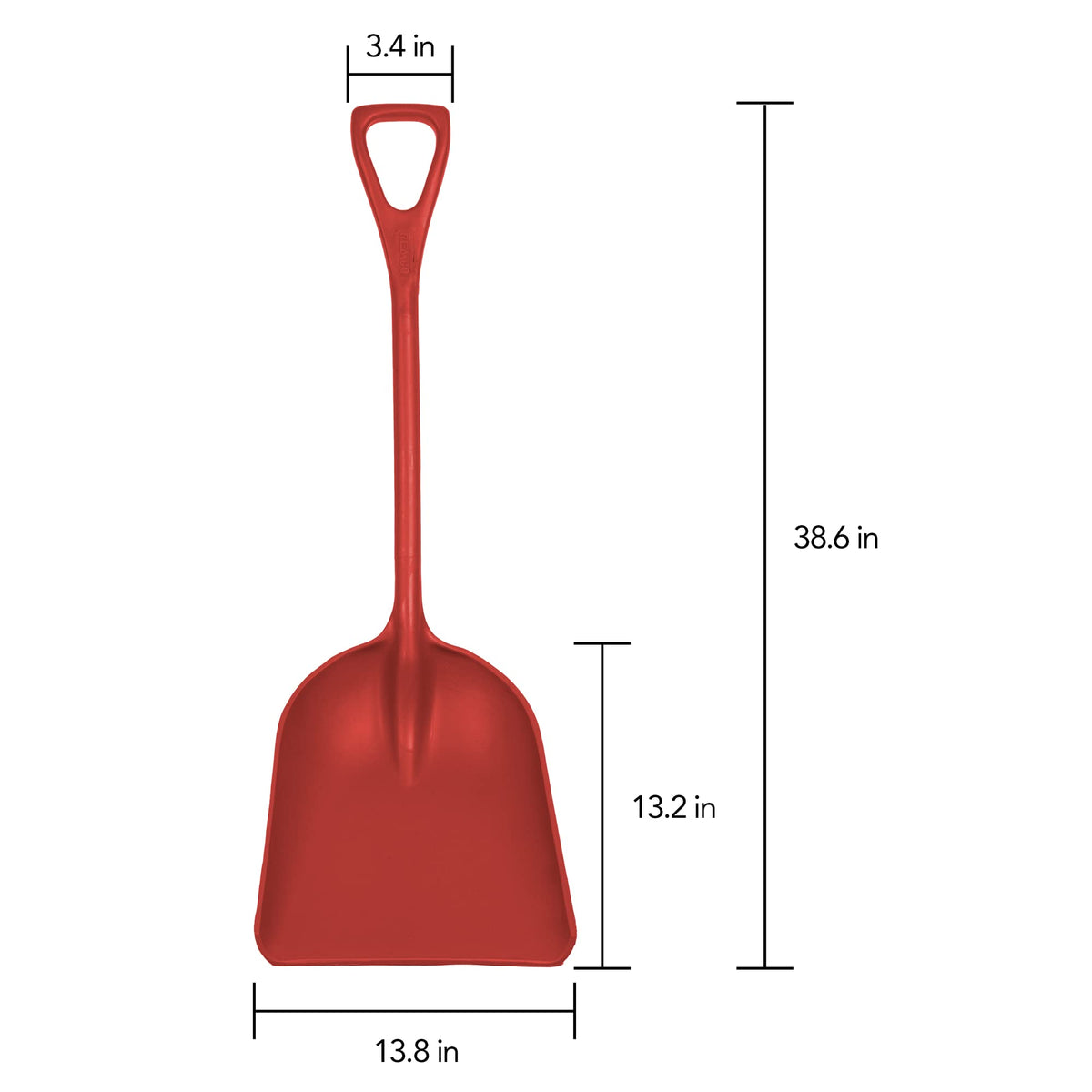 Remco Red / 14 inch Blade / Shovel Storage & Transport
