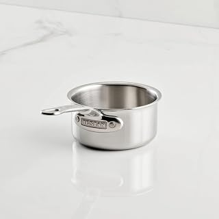 Hestan ProBond Luxe 0.75-Quart Professional Clad Stainless Steel Butter Warmer
