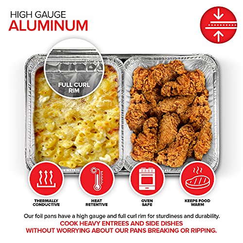 Stock Your Home Pans / Silver / 10.0 inches Chafing Dishes