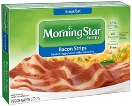 MorningStar Farms Breakfast Veggie Bacon Strips - 6 per pack -- 1 each.