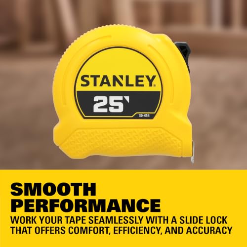 STANLEY 7.6 m / Black, Yellow / Classic Tape Measures