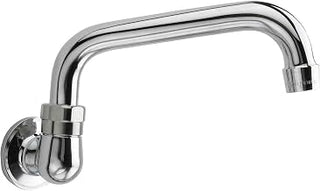 Krowne Royal Series Single Hole Wall Mount Faucet, 10" Spout, 16-143L