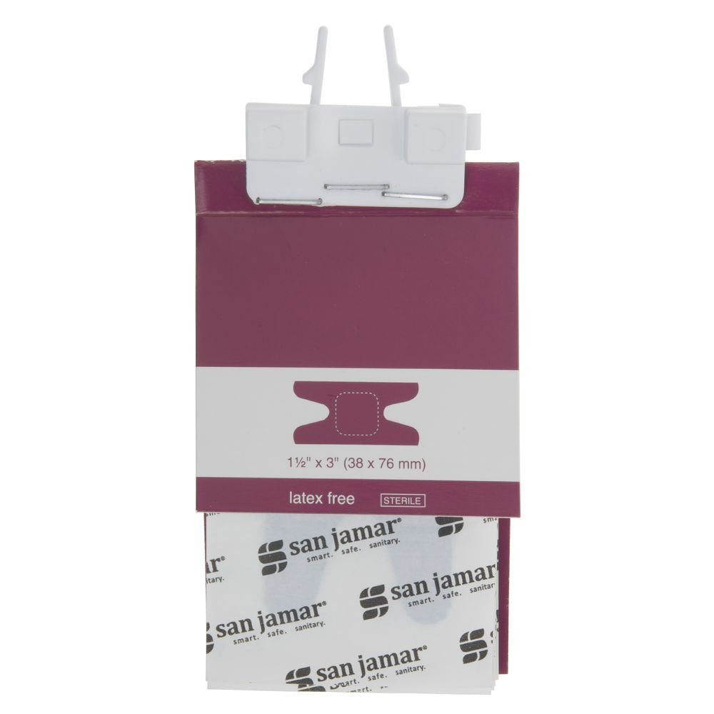 MKBR903 - Blue Knuckle Bandage Refills for Mani-Kare Bandage Dispenser - 3 Cartridges of 10 Bandages - 30 Total by San Jamar – Small to Medium, Model 759376210741