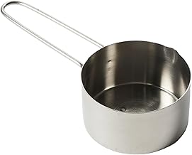 American Metalcraft Inc. 1/2 Stainless Steel Measuring Cup, 1/2-Cup, Silver