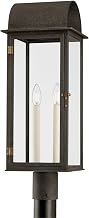 Troy Lighting P2225-FRN/PBR Bohen - 2 Light Exterior 25 inches Tall and 9.5 inches Wide - French Iron/Patina Brass Finish