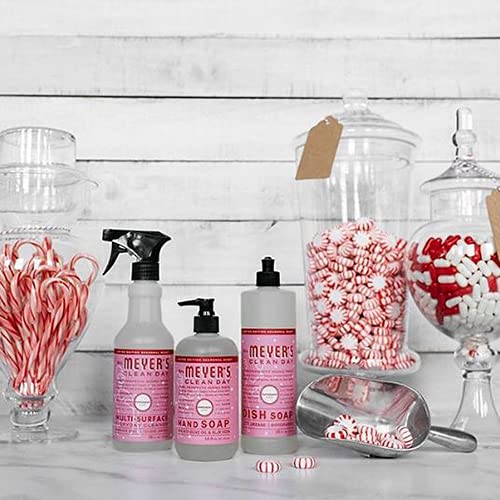 Liquid Hand Soap Peppermint by Mrs. MEYER'S – 12.5 Fl Oz (Pack of 6), Pack of 6, Model 808124702066