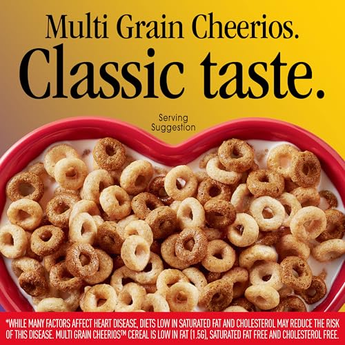 Cheerios Multi Grain / 18 Ounce (Pack of 1) / 1 Cold Cereal