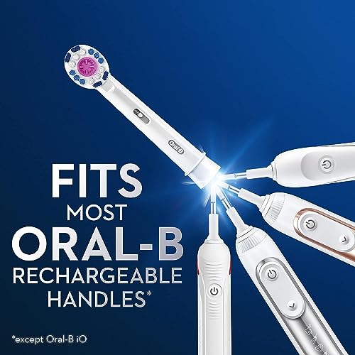 Oral-B White / 1 Count (Pack of 6) / 1 Toothbrush Replacement Heads