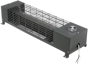 TPI RPH15A Series RPH Pump House Convection Specialty Heater, 500W, 4.2Amps, Large, Gray