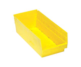 QUANTUM Shelf Bins 8-3/8x17-7/8x6" - Yellow - Lot of by QUANTUM STORAGE SYSTEMS – Yellow, Model QSB208YL