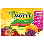 Mott's Fruit Punch / 6.75 Fl Oz (Pack of 8) / 1 Fruit Juice