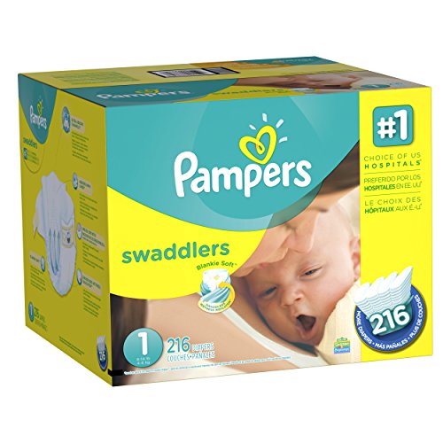 Pampers 1 / Multicolor / OLD Economy Pack Plus Baby Diapers