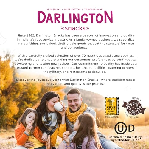 Darlington Snacks Assorted (Sugar-Free) / 0.75 Ounce (Pack of 212) / 212 Cookie Assortments