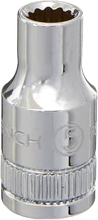 GEARWRENCH 1/4" Drive Standard Metric Socket 5mm, 12 Point - 80198