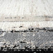 Abani 3'4" x 1'8" (Rectangular) / White / Modern Area Rugs