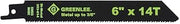 Greenlee 353-614 BLADE PKG,RECIP-6.00 X 14, 5