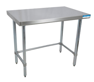 NSF Stainless Steel Table by BK Resource – 72 X 30 Inches, Stainless Steel, Model SVTOB-7230