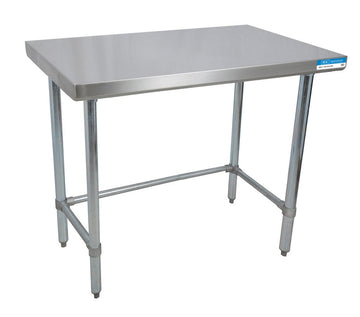 NSF Stainless Steel Table by BK Resource – 72 X 30 Inches, Stainless Steel, Model SVTOB-7230