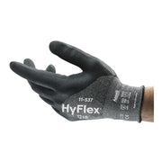 Healthcare Series 11-537 HyFlex HPPE Glove by Ansell – High Performance Polyethylene, Grey, Pack of 144, Model 11537100