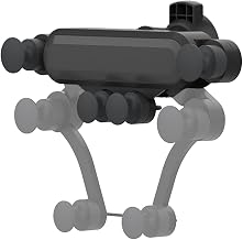 Premier Accessory Group Bungee Auto-Retractable Gravity Vent Mount, Black