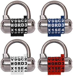 Master Lock 1534D, Combination Padlock Only (no Key is Included) (Pack of 24 pcs)