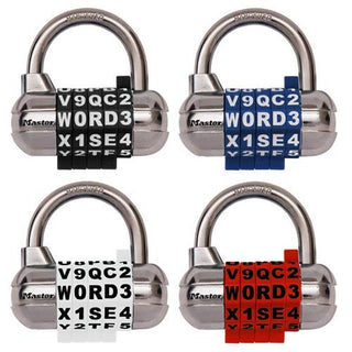 Combination Padlock Only (no Key is Included) (Pack of 24 pcs) by Master Lock – Alloy Steel, Pack of 24, Model 1534D