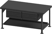 Durham HDWB36724DR95 Workbench, Steel, 4 Drawers, 72 x 36