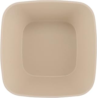 G.E.T. Enterprises BAM-280-N 2.8 Qt. 8.5” Square Bowl, Bamboo Natural (Pack of 12)