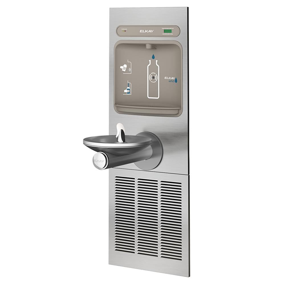 Ezh2O Integral- Lrpbm8 - Filtrd by Elkay – 3000 gallons, Stainless Steel, Stainless, Model LZWS-LRPBM8K