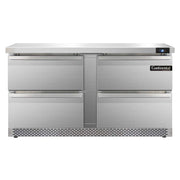 SW60-FB-D Two Section Work Top Refrigerator 60" W by Continental Refrigerator – 17.0 cubic_feet, Model r290