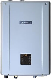 Noritz NRCB180DV-LP Indoor Direct Combination Boiler (Standard Vent Convertible) with Built-in Pump, max 180,000 DHW, 9.8 Gpm, 100,000 Btuh Space Heating-Propane
