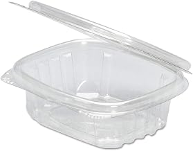 Genpak AD24, 24 oz. Clear hinged Container, 200 ct.