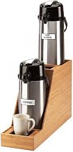 Cal-Mil Bamboo Dual Airpot Display