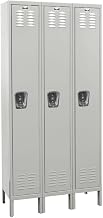 U3228-1PL Locker,36"X12"X78",SGL Tier,Knock-Dwn
